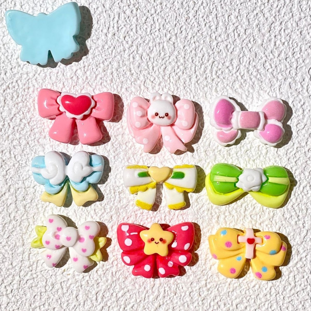 Wholesale Cartoon Resin Themed Charms Bulk DIY Holiday Handmade Gift Accessories