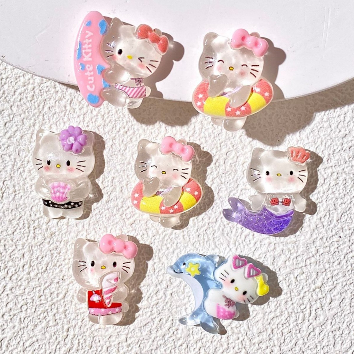 Wholesale Cartoon Resin Themed Charms Bulk DIY Holiday Handmade Gift Accessories