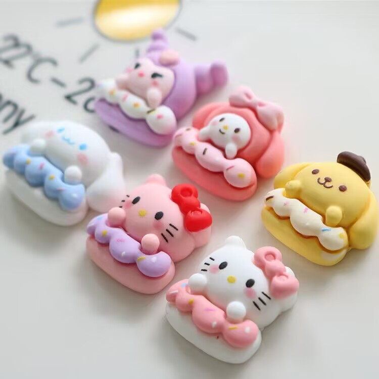 Small Cartoon Resin Craft Pendants Bulk Wholesale DIY Earring Bracelet Making Parts