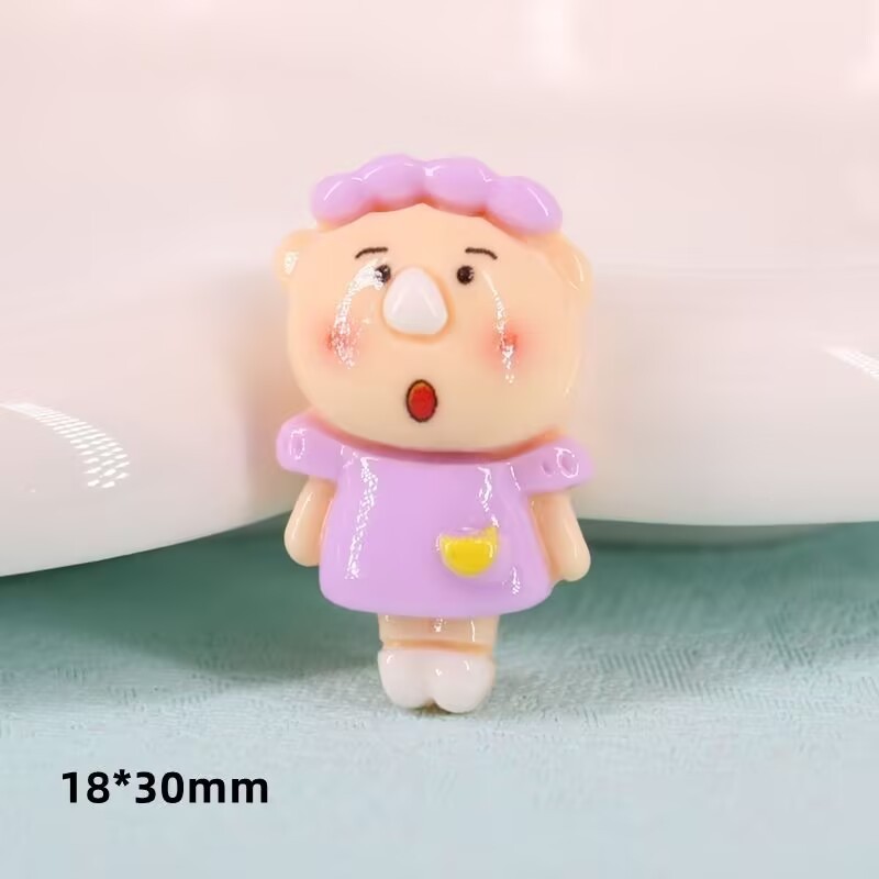 Wholesale Stackable Cartoon Resin Charms Bulk DIY Layered Handmade Jewelry Supplies