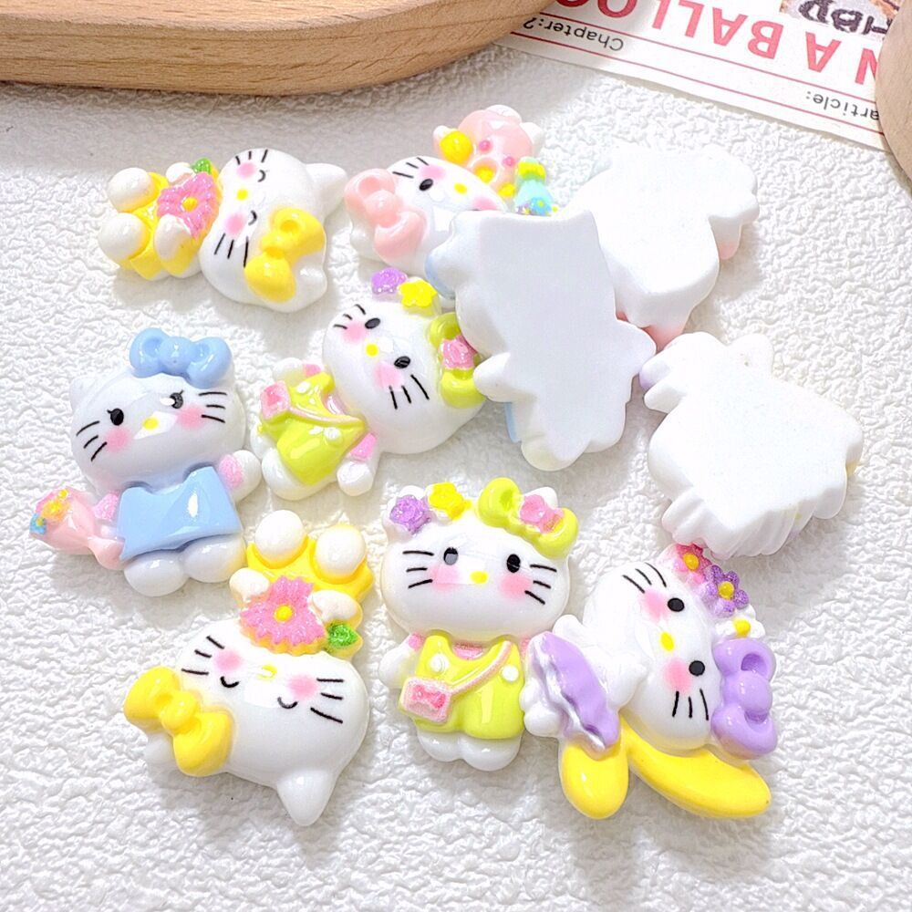 Glossy Surface Cartoon Resin Craft Charms Wholesale Bling DIY Jewelry Accessories Bulk