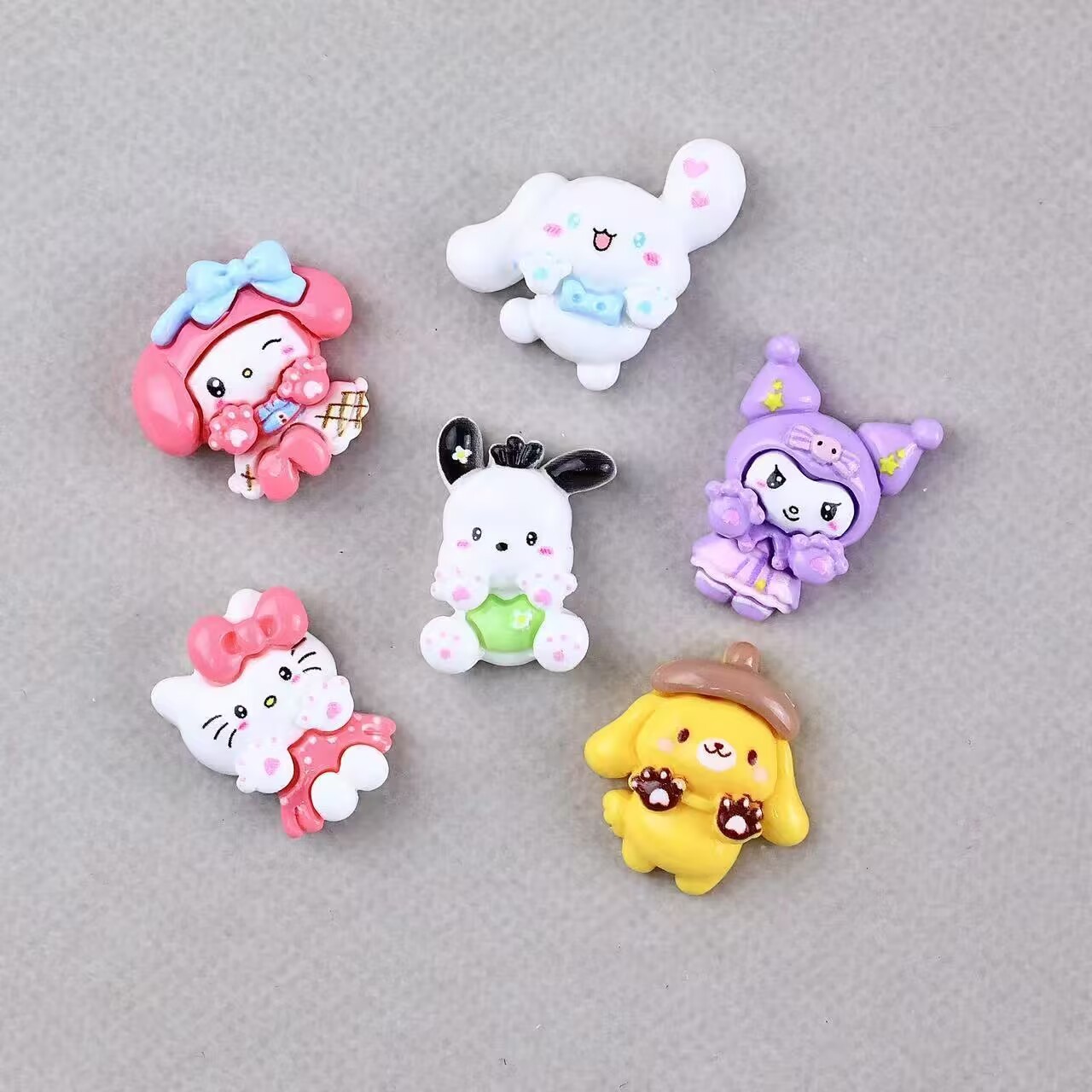 Bulk Multi-Pack Cartoon Resin Charms Wholesale Assorted Theme DIY Handicraft Supplies