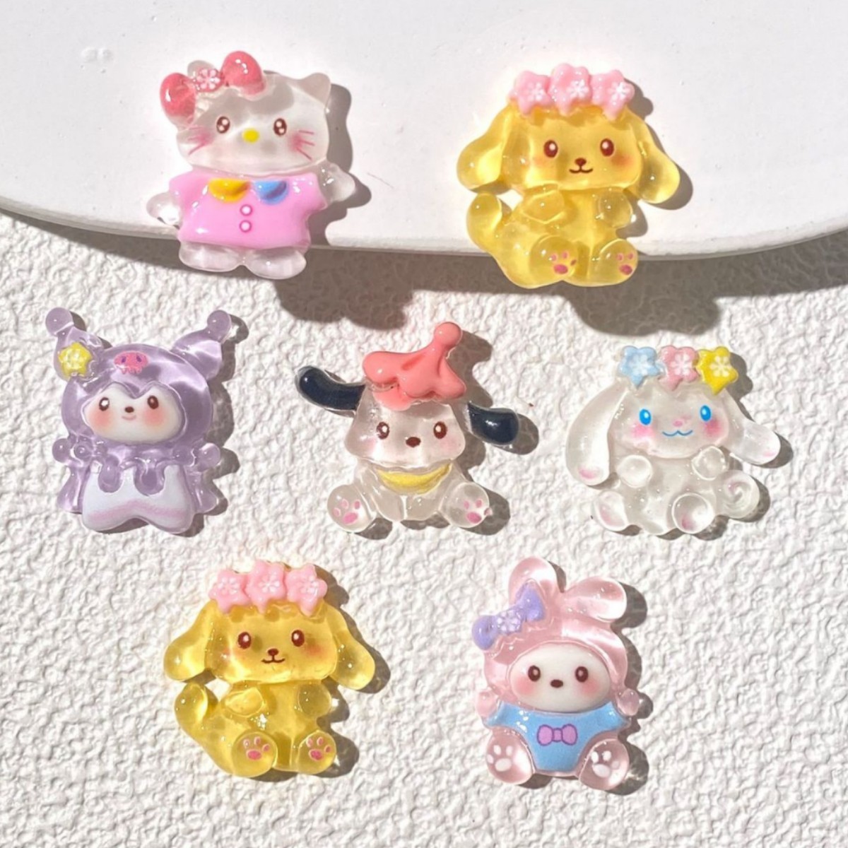 Wholesale Holiday Themed Cartoon Resin Charms Bulk Christmas Easter DIY Gift Materials