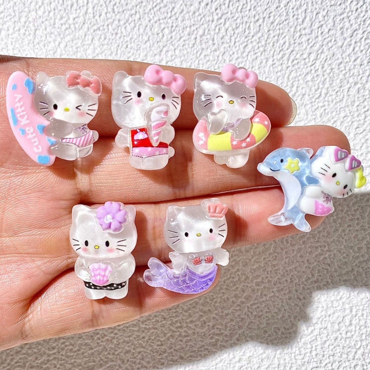 Wholesale Cartoon Resin Themed Charms Bulk DIY Holiday Handmade Gift Accessories