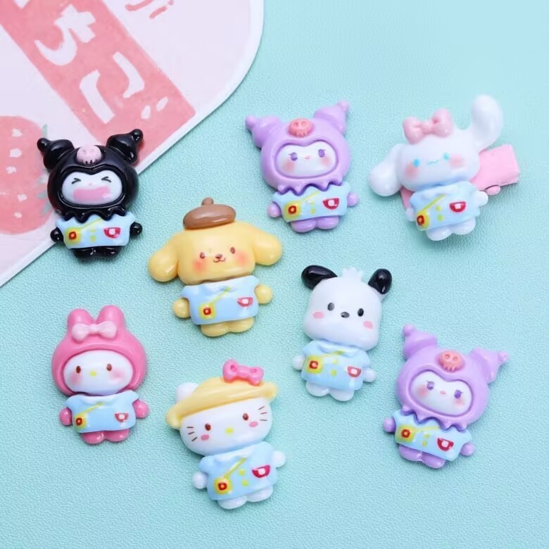 Full Series Cartoon Resin Craft Charms Bulk Wholesale Complete Themed DIY Jewelry Materials