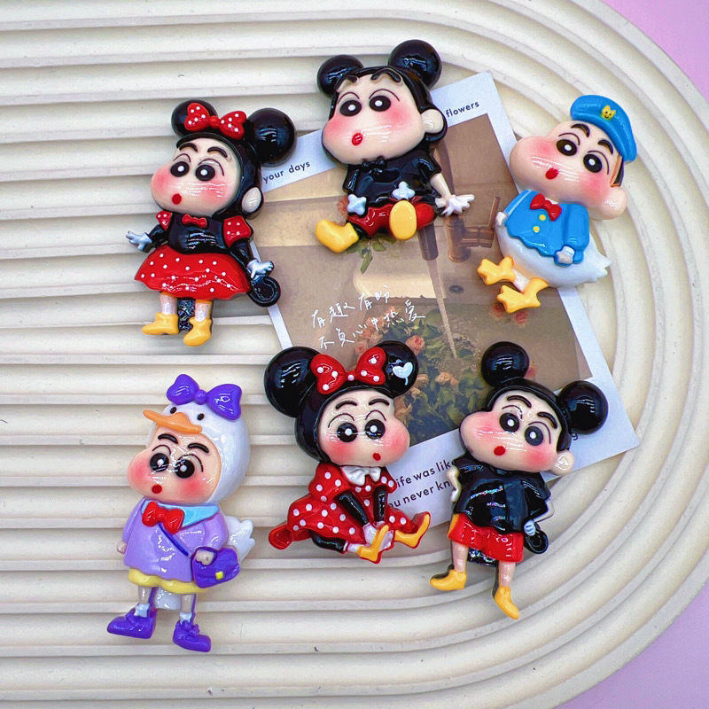 Wholesale Waterproof Universal Cartoon Resin Pendants Bulk DIY Phone Case Decor Materials