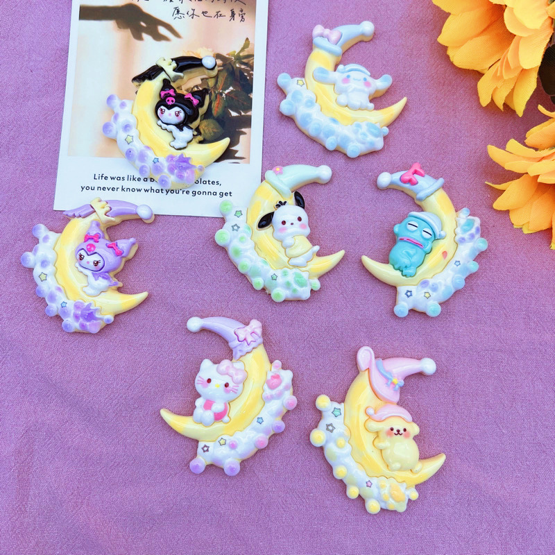 Wholesale General Decorative Cartoon Resin Charms Bulk Universal Phone Case DIY Materials