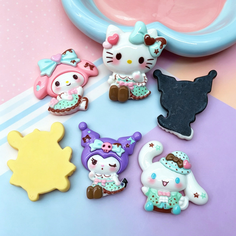 Bulk General Style Cartoon Resin Craft Pendants Wholesale Versatile DIY Ornaments