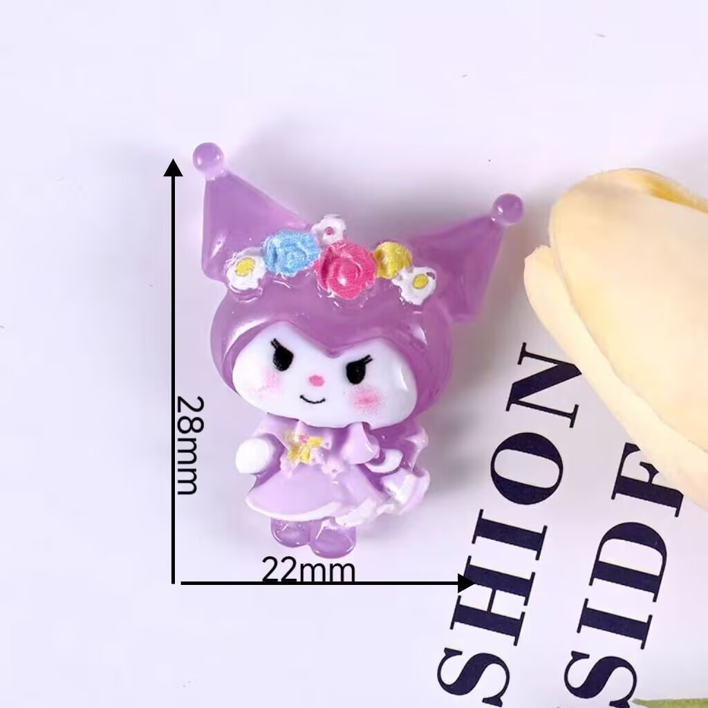 Bulk Universal Lightweight Cartoon Resin Craft Pendants Wholesale All-Match DIY Charms
