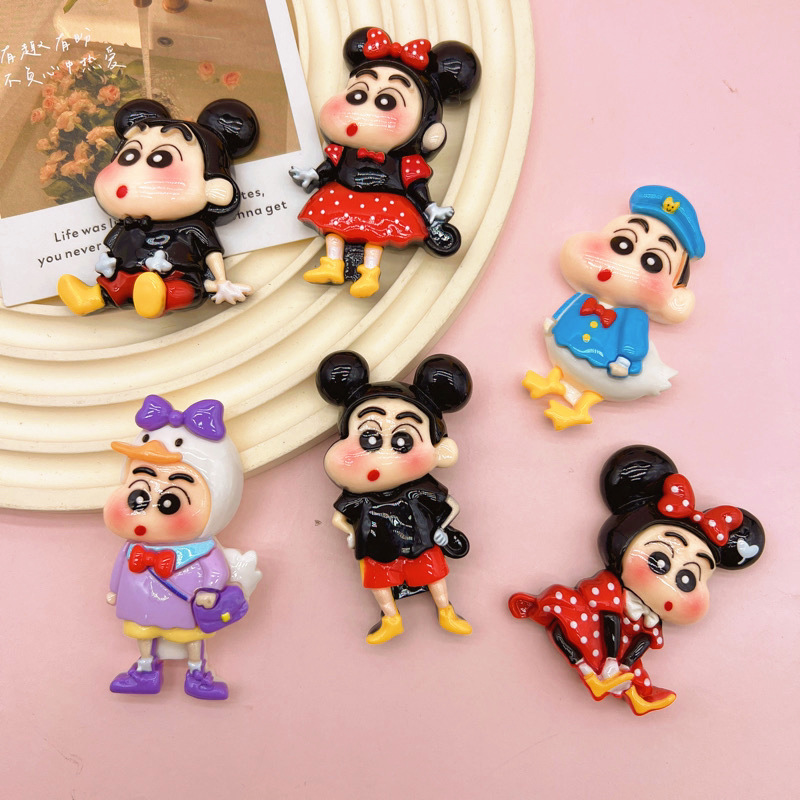 Wholesale Waterproof Universal Cartoon Resin Pendants Bulk DIY Phone Case Decor Materials