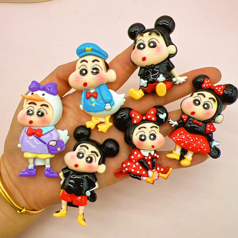 Wholesale Waterproof Universal Cartoon Resin Pendants Bulk DIY Phone Case Decor Materials