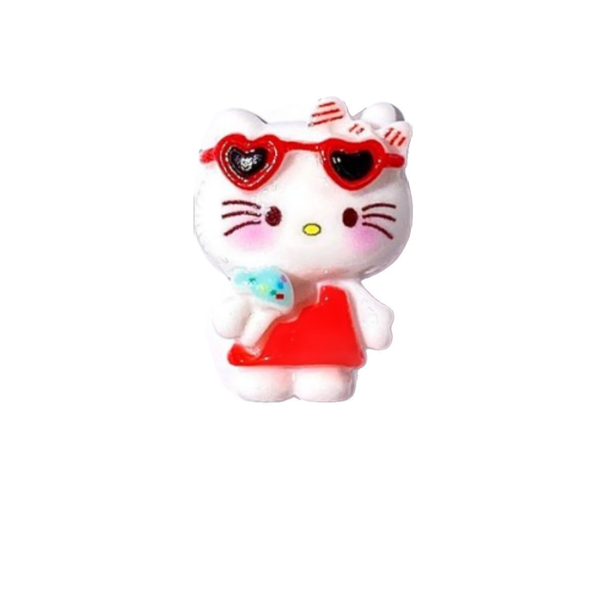 Bright Glitter Infused Cartoon Resin DIY Charms Bulk Bling Handmade Jewelry Wholesale