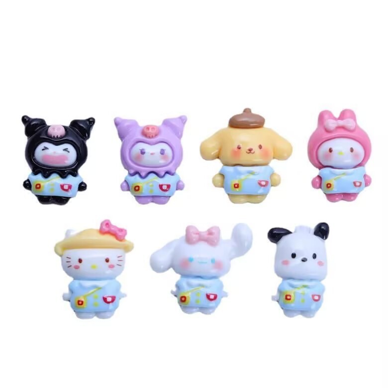Full Series Cartoon Resin Craft Charms Bulk Wholesale Complete Themed DIY Jewelry Materials