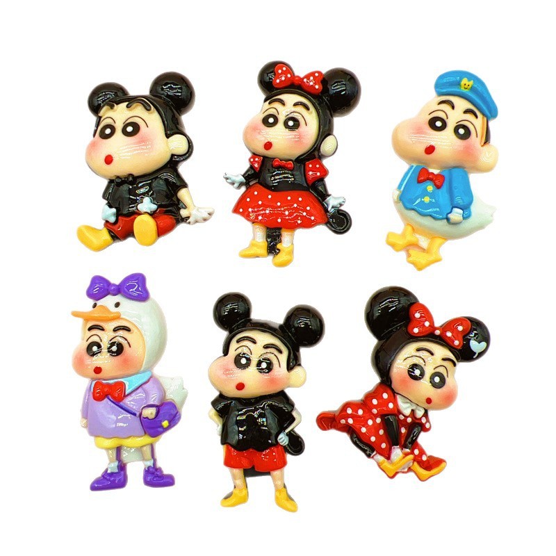 Wholesale Waterproof Universal Cartoon Resin Pendants Bulk DIY Phone Case Decor Materials