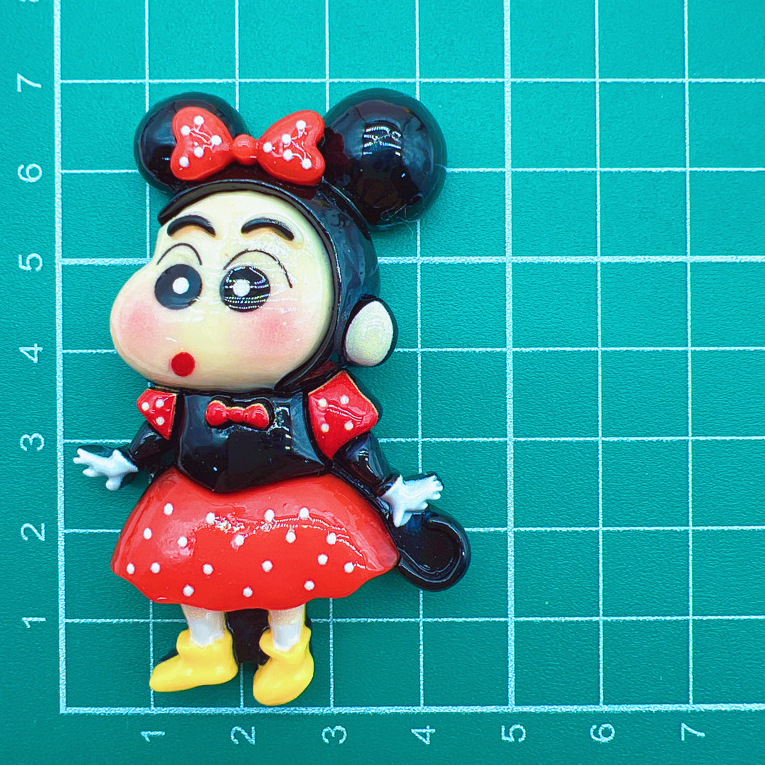 Wholesale Waterproof Universal Cartoon Resin Pendants Bulk DIY Phone Case Decor Materials