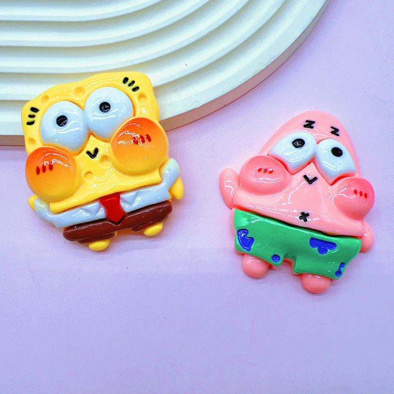 Multi-Use Cartoon Resin Craft Charms Bulk Wholesale Universal Phone Case DIY Materials