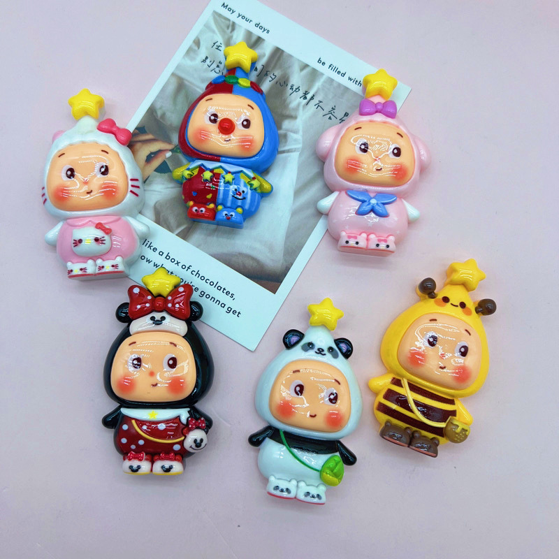Bulk All-Match Cartoon Resin Charms Wholesale Universal Phone Case Decorative Pendants