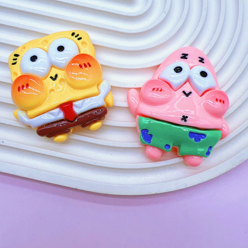Multi-Use Cartoon Resin Craft Charms Bulk Wholesale Universal Phone Case DIY Materials