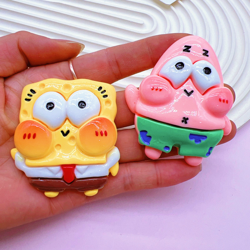 Multi-Use Cartoon Resin Craft Charms Bulk Wholesale Universal Phone Case DIY Materials