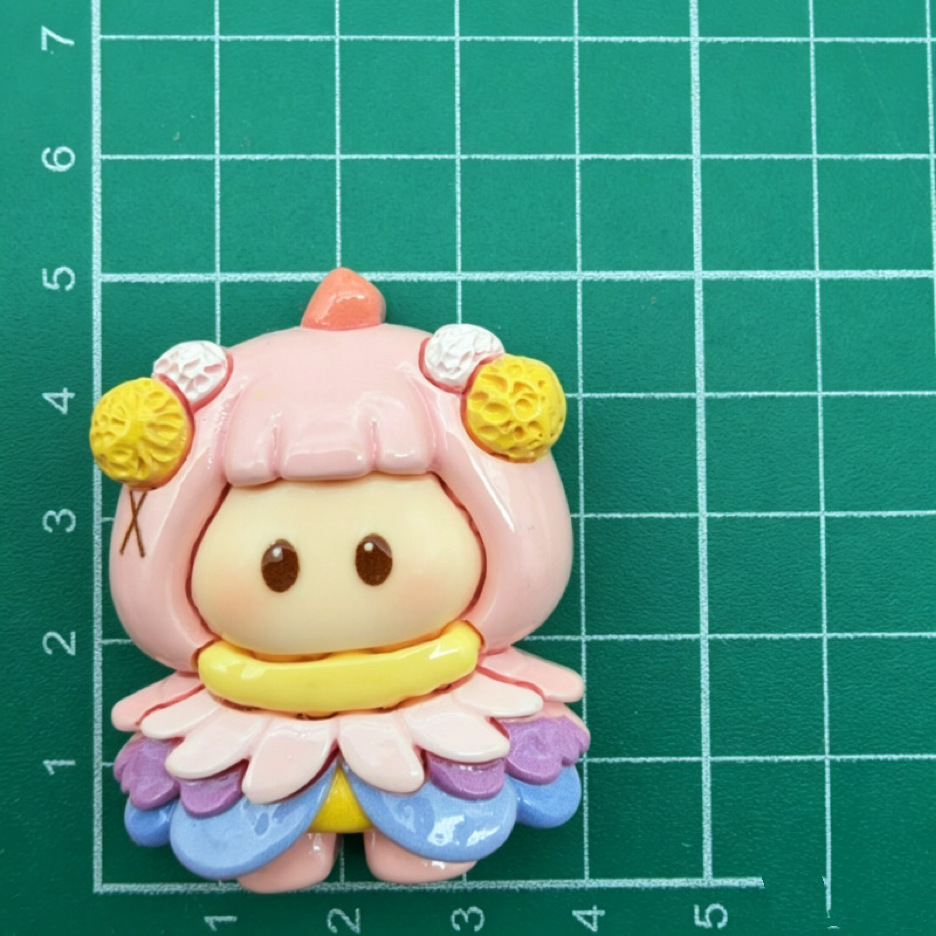 Wholesale Basic Cartoon Resin Ornaments Bulk Universal DIY Phone Case Making Findings