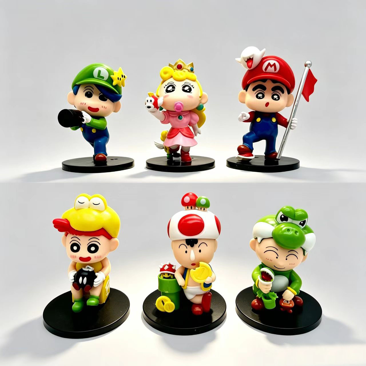 Bulk Mixed Universal PVC Mini Figure DIY Decor Wholesale General Dollhouse Model Making Supplies
