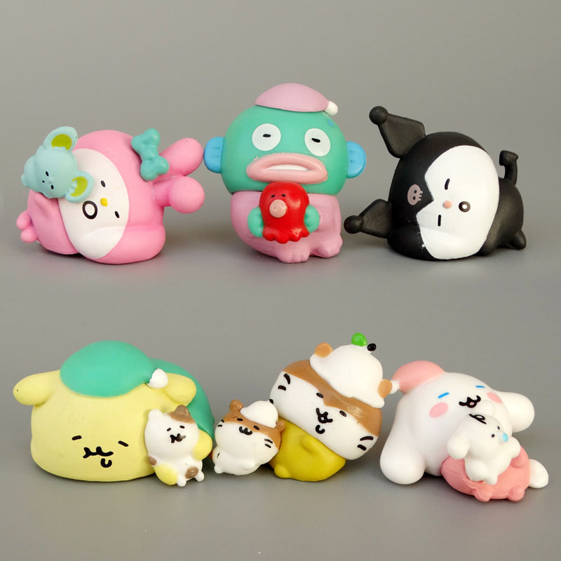 Wholesale Waterproof Universal PVC Mini Figure DIY Decor Bulk Daily Miniature Scene Craft Ornaments