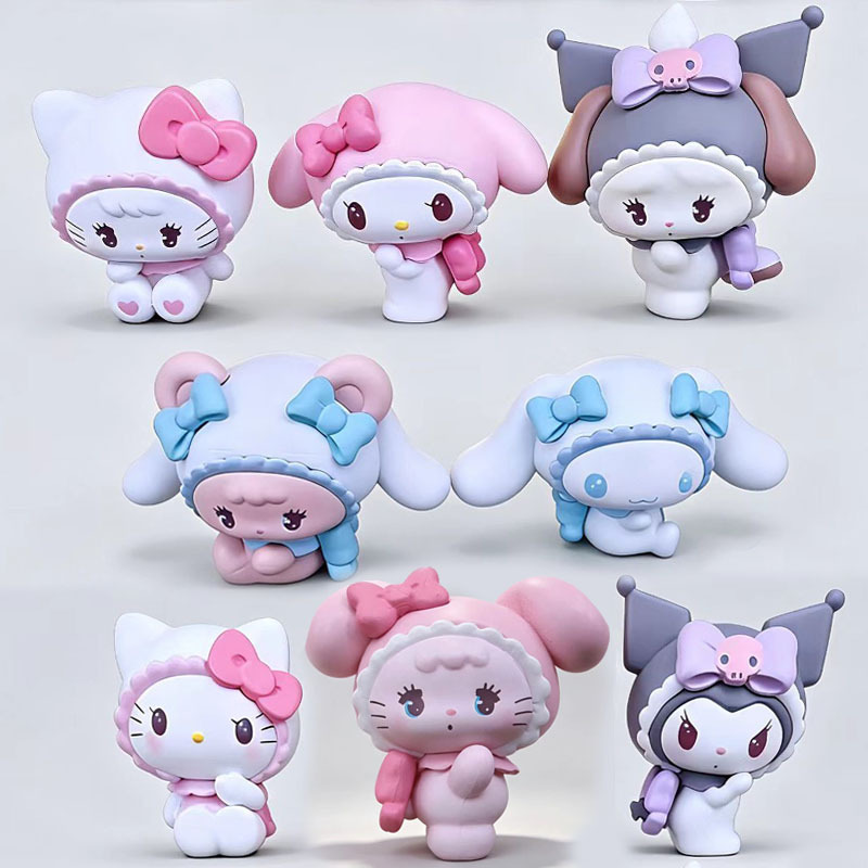 Wholesale Universal PVC Mini Figurine Ornaments, Tiny PVC Doll Miniatures for Scene Model Decoration
