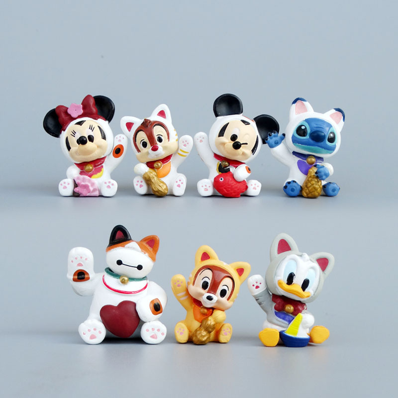 Bulk Multi-Color Universal PVC Mini Doll Figurine Ornaments Wholesale General Scale Model Fittings