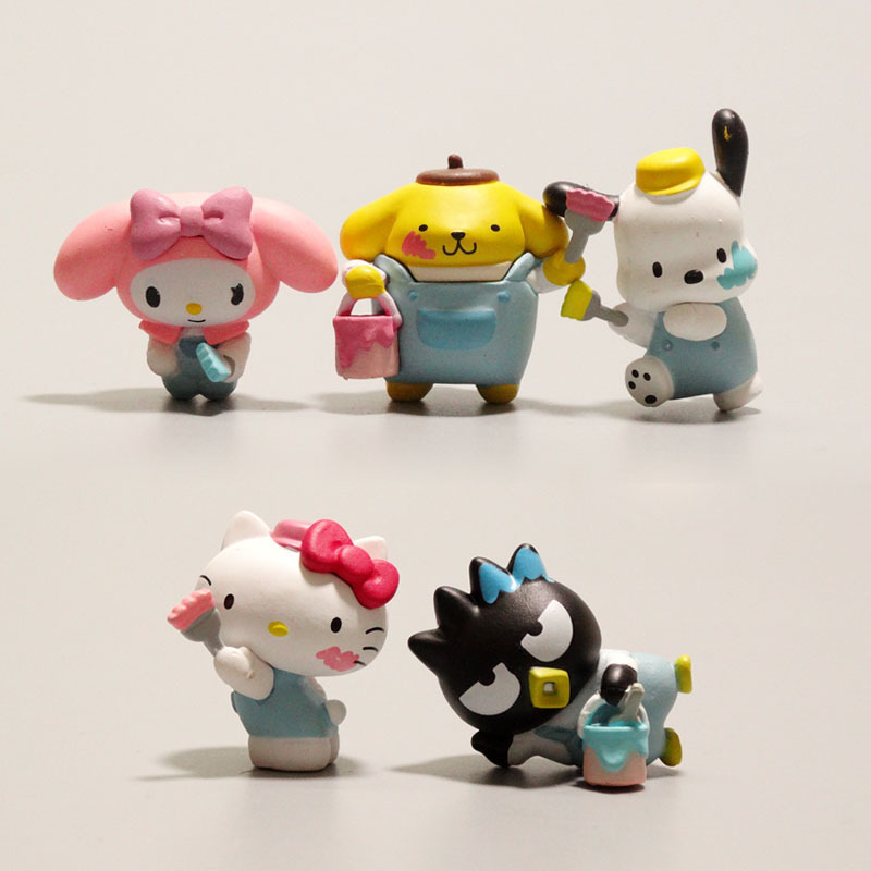 Wholesale Universal PVC Mini Figure Ornaments, Tiny Miniature Doll Models for Scene Diorama Decor
