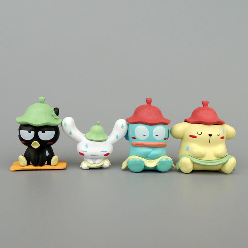 Bulk Cartoon PVC Mini Doll Decorations Wholesale PVC Miniature Figures For Diorama Model Supplies
