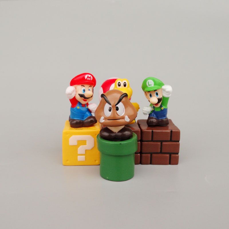 General PVC Mini Figure DIY Decor Parts Bulk Wholesale All-Style Miniature Model Ornament Charms