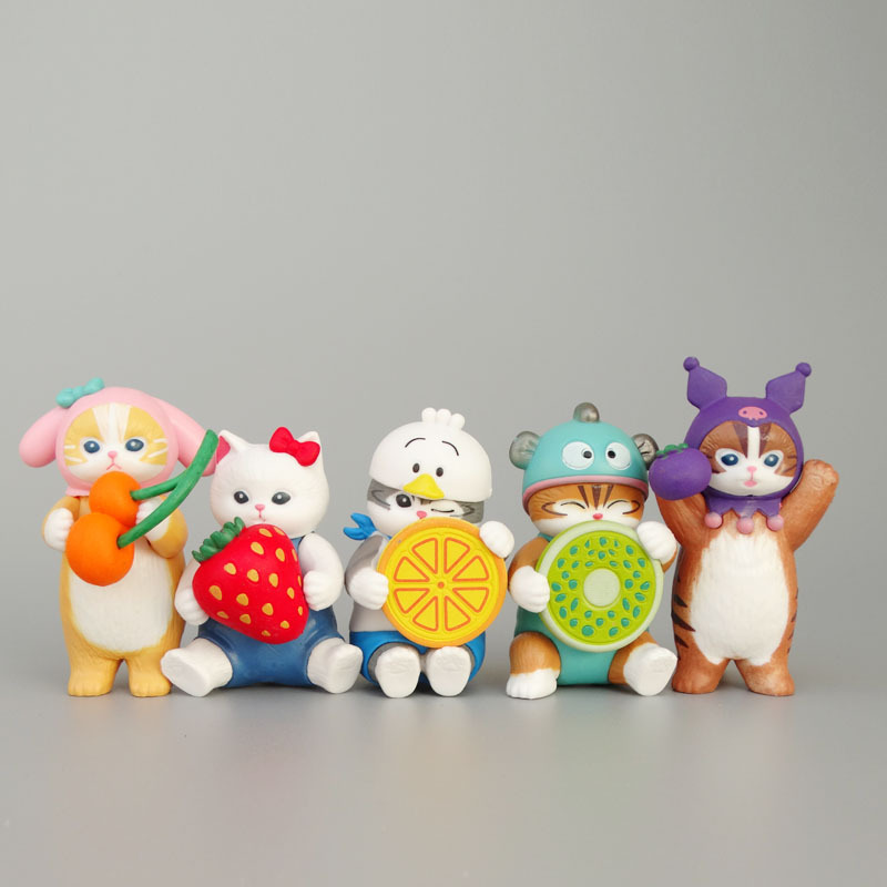 Wholesale Daily Universal PVC Mini Doll Figure Ornaments Bulk DIY Miniature Scene Decor Accessories