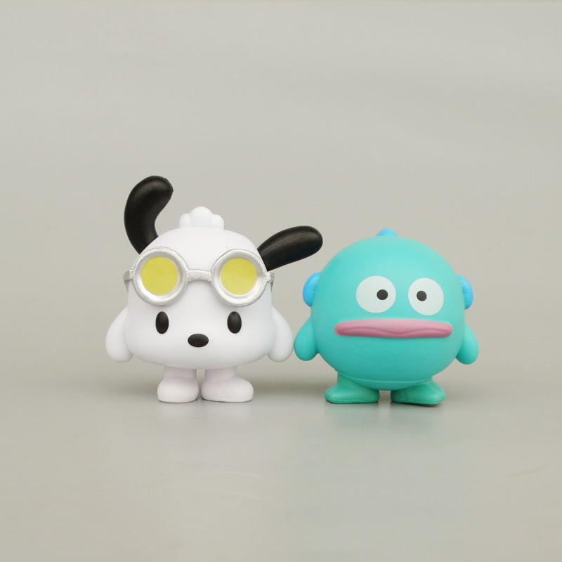 Bulk Standard Size PVC Mini Doll Figure Ornaments Wholesale General Purpose Miniature Model Embellishments