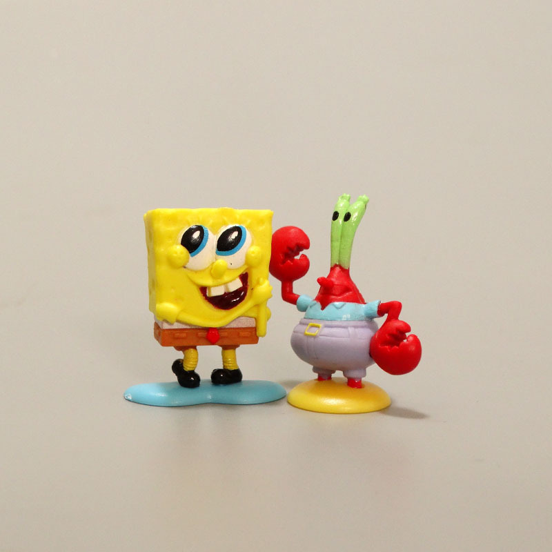 Wholesale Classic PVC Mini Doll Figurines Bulk Universal PVC Miniature Model Scene Ornaments