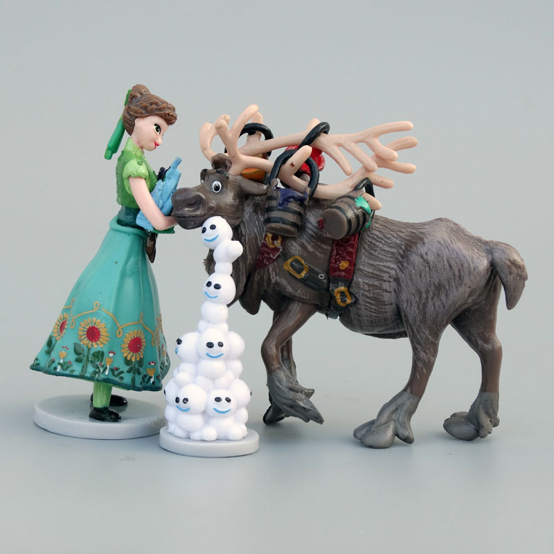 Bulk All-Match PVC Mini Doll Figurine Ornaments Wholesale Universal Scale Model Layout Parts