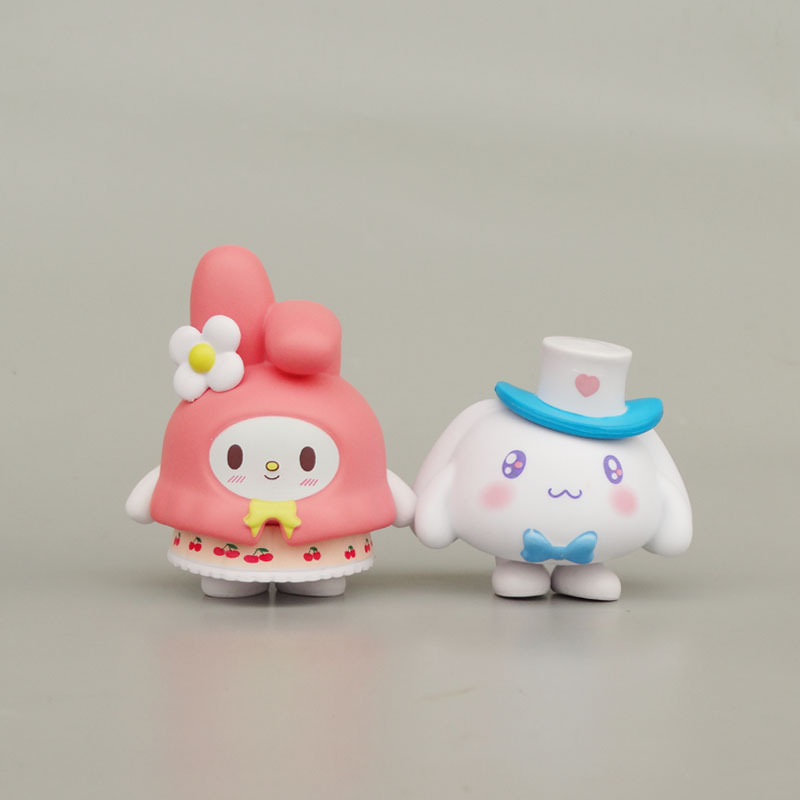 Bulk Standard Size PVC Mini Doll Figure Ornaments Wholesale General Purpose Miniature Model Embellishments