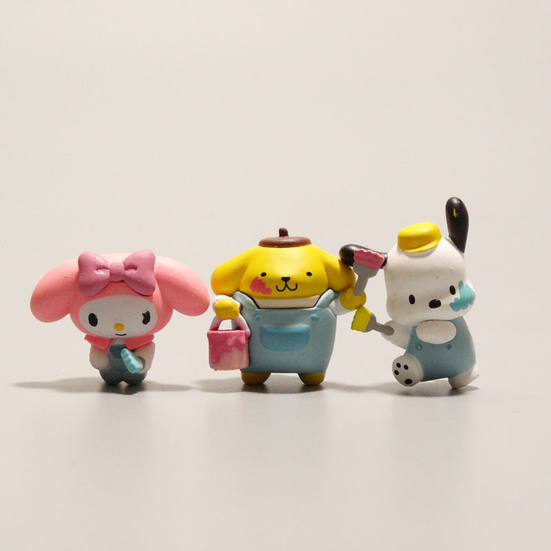 Wholesale Universal PVC Mini Figure Ornaments, Tiny Miniature Doll Models for Scene Diorama Decor