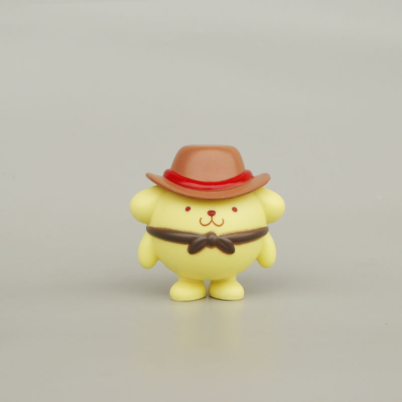 Bulk Standard Size PVC Mini Doll Figure Ornaments Wholesale General Purpose Miniature Model Embellishments