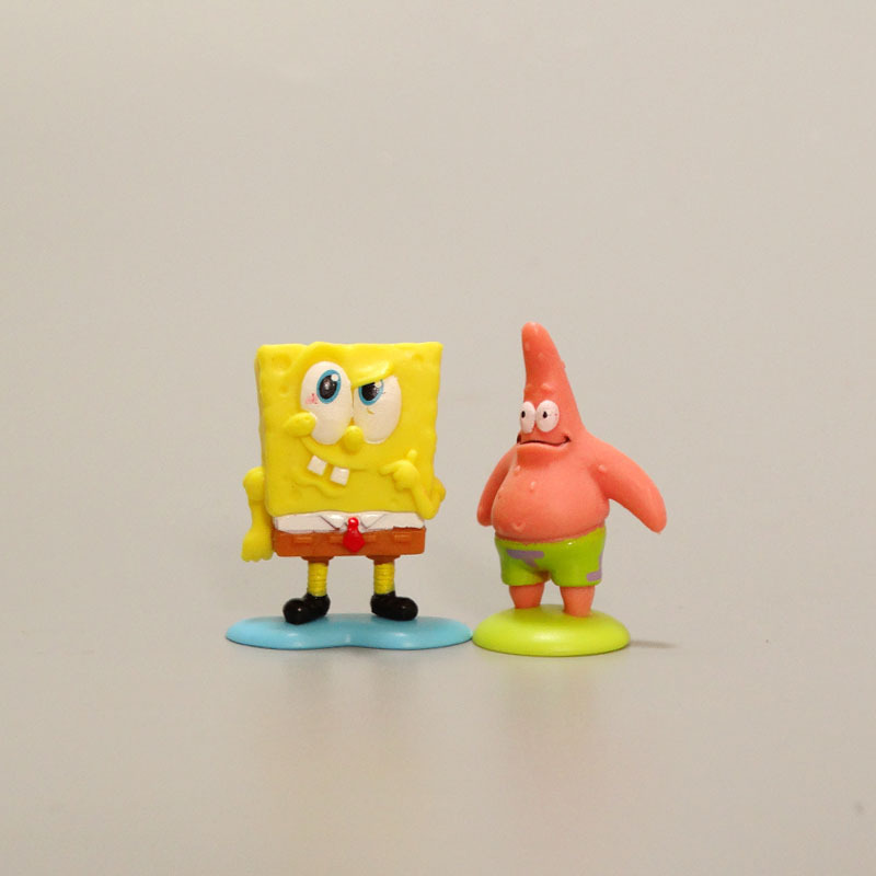 Wholesale Classic PVC Mini Doll Figurines Bulk Universal PVC Miniature Model Scene Ornaments