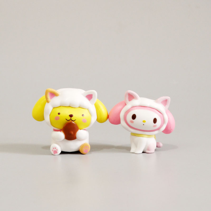 General PVC Mini Figurine Decor Accessories Bulk Wholesale All-Style Diorama Model Charms