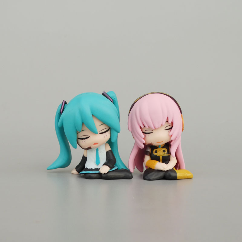 Bulk Ultra-Light Universal PVC Mini Doll Figurine Ornaments Wholesale All-Match Miniature Model Charms