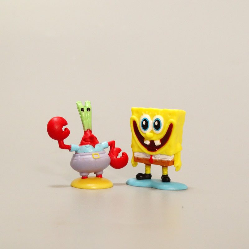 Wholesale Classic PVC Mini Doll Figurines Bulk Universal PVC Miniature Model Scene Ornaments