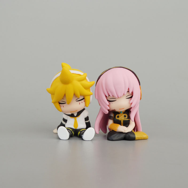 Bulk Ultra-Light Universal PVC Mini Doll Figurine Ornaments Wholesale All-Match Miniature Model Charms