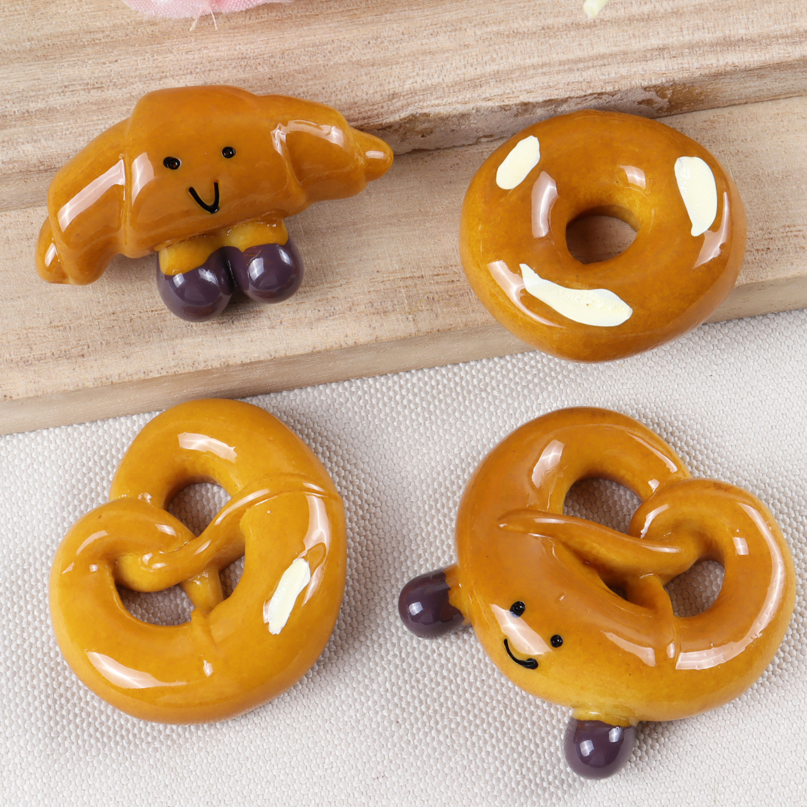 Bulk Daily Decor Universal Mini Food Toy Miniature Charms Wholesale DIY Custom Food Decor Components