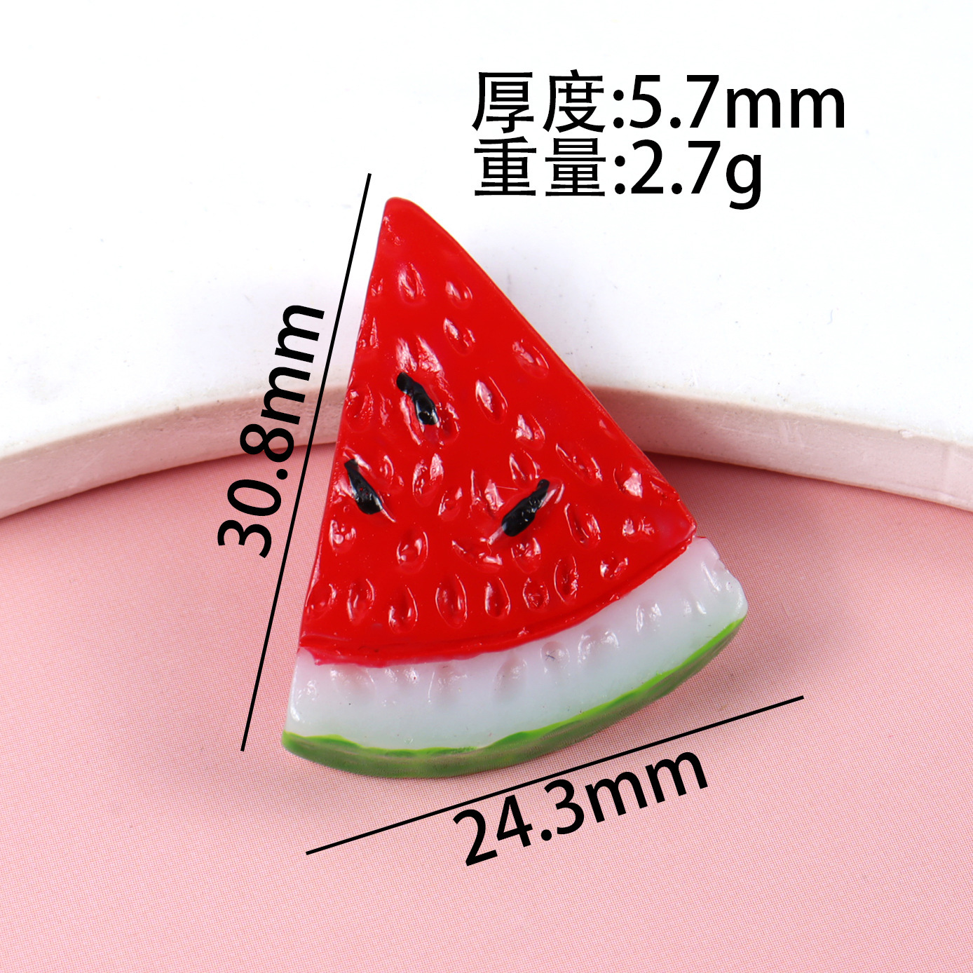 Bulk Ultra-Light Universal Mini Food Miniature Craft Charms Wholesale All-Match Food Handmade Decor Pieces