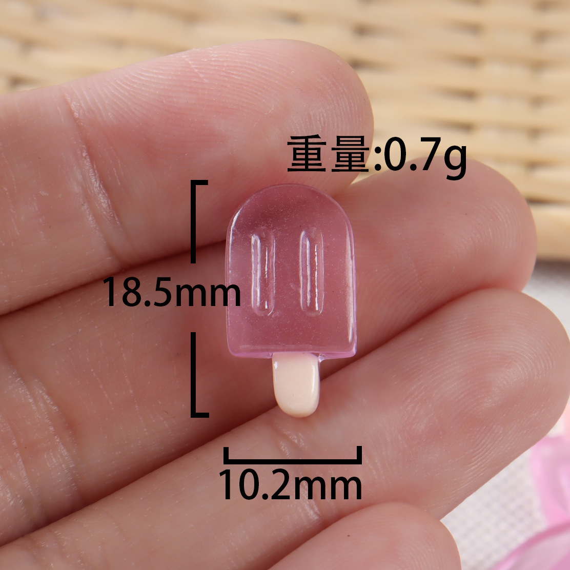 Bulk Timeless All-Match Mini Food Miniature Craft Charms Wholesale General Food Craft Findings