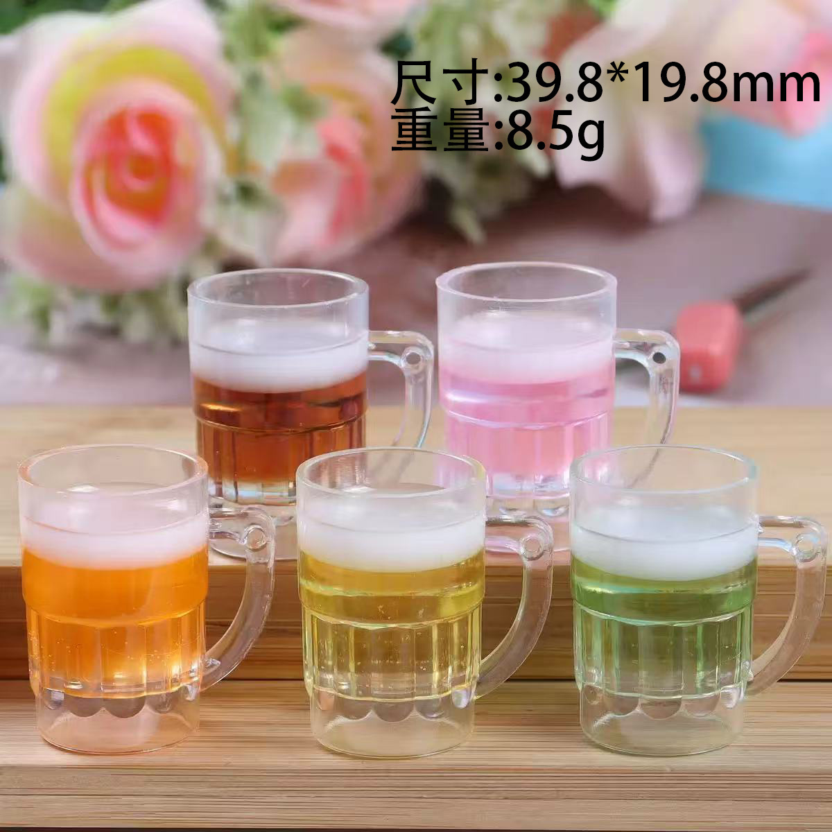 Bulk Standard Size Mini Food Play Charms Wholesale General Purpose DIY Decor Embellishments