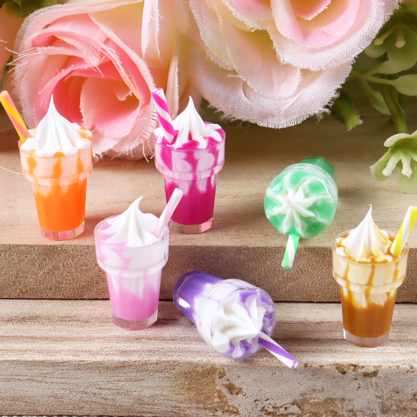Wholesale Classic Mini Food Play Ornaments Bulk Universal Food Miniatures for Hobby DIY Decor