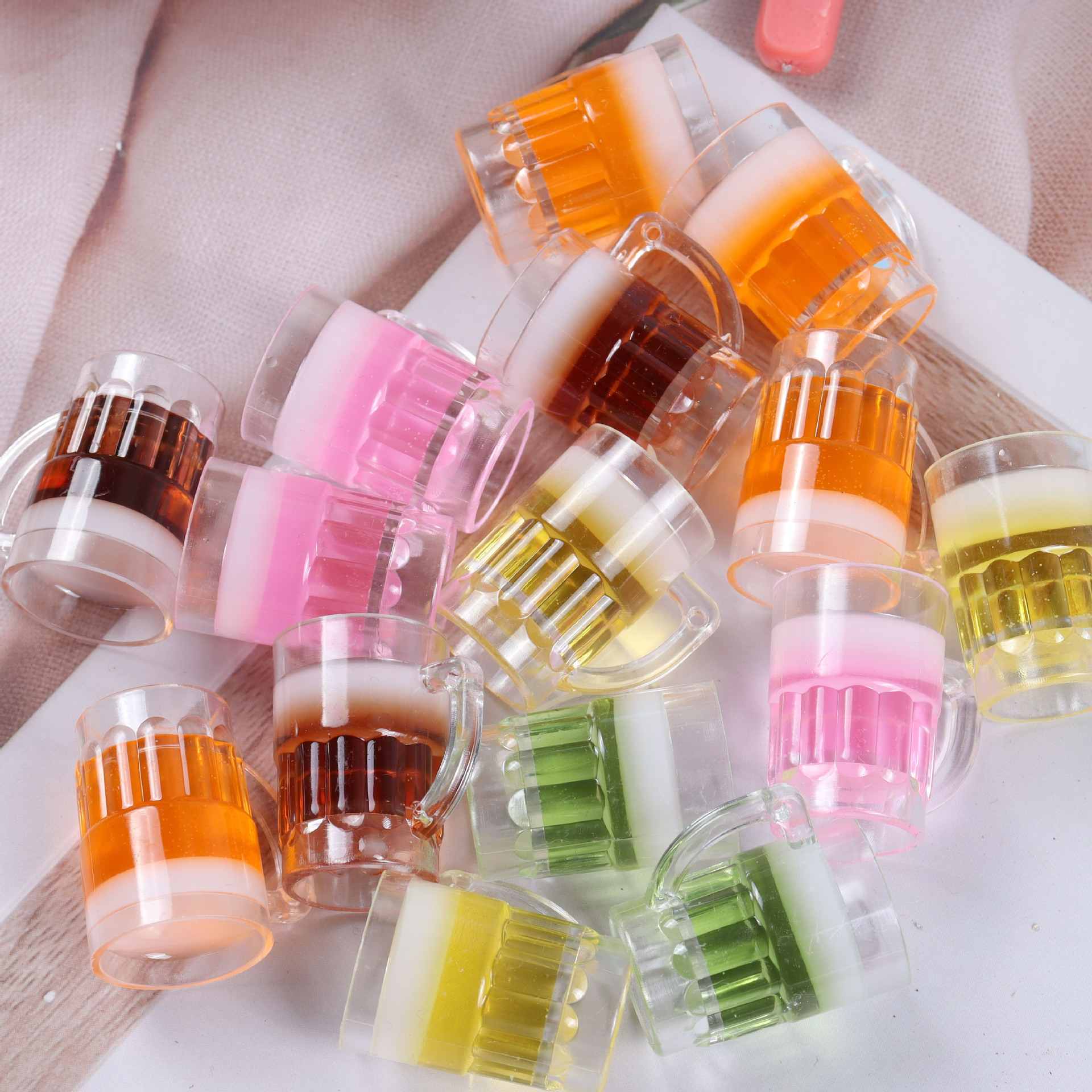 Bulk Standard Size Mini Food Play Charms Wholesale General Purpose DIY Decor Embellishments