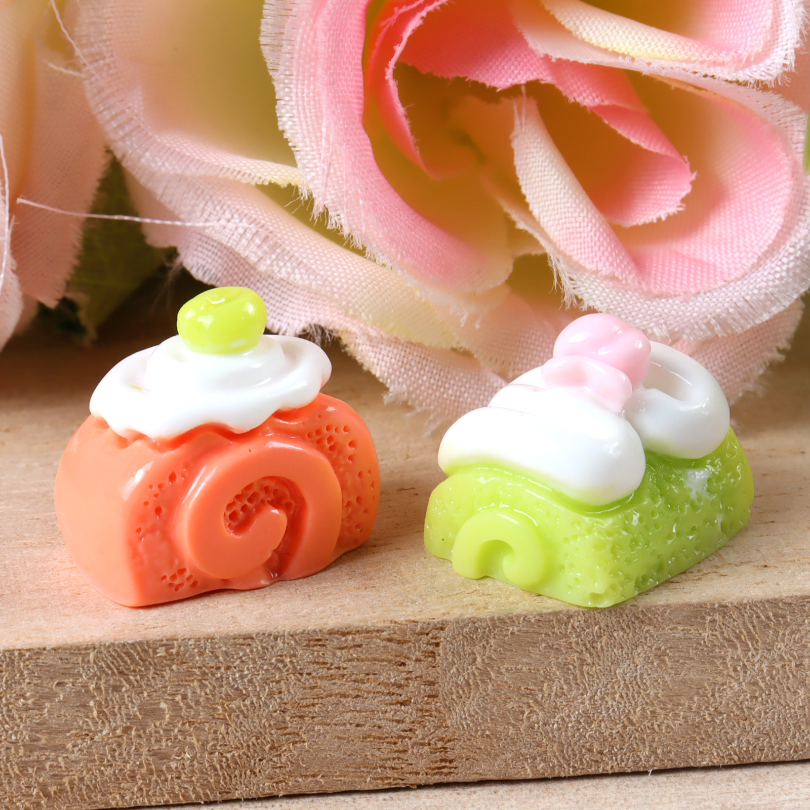 Wholesale Fundamental Universal Mini Food Play Embellishments Bulk DIY Handmade Raw Craft Materials
